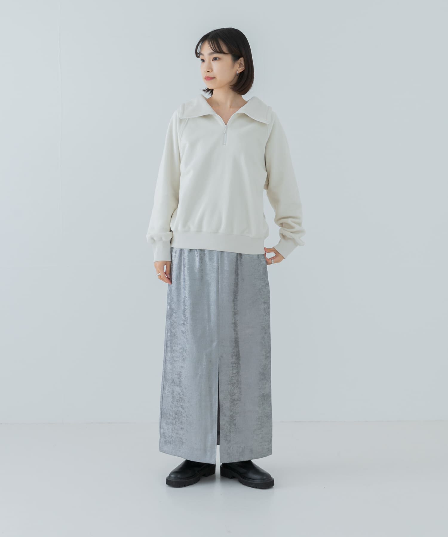 URBAN RESEARCH「グリッターロングスカート」|スカート|