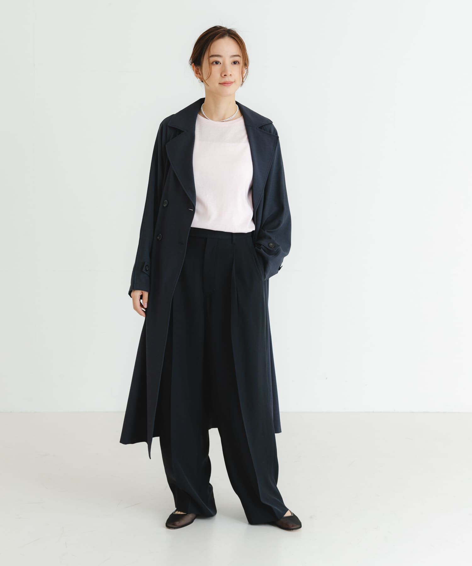 URBAN RESEARCH「クルーネックシアースラブカットソー」|Tシャツ・カットソー|