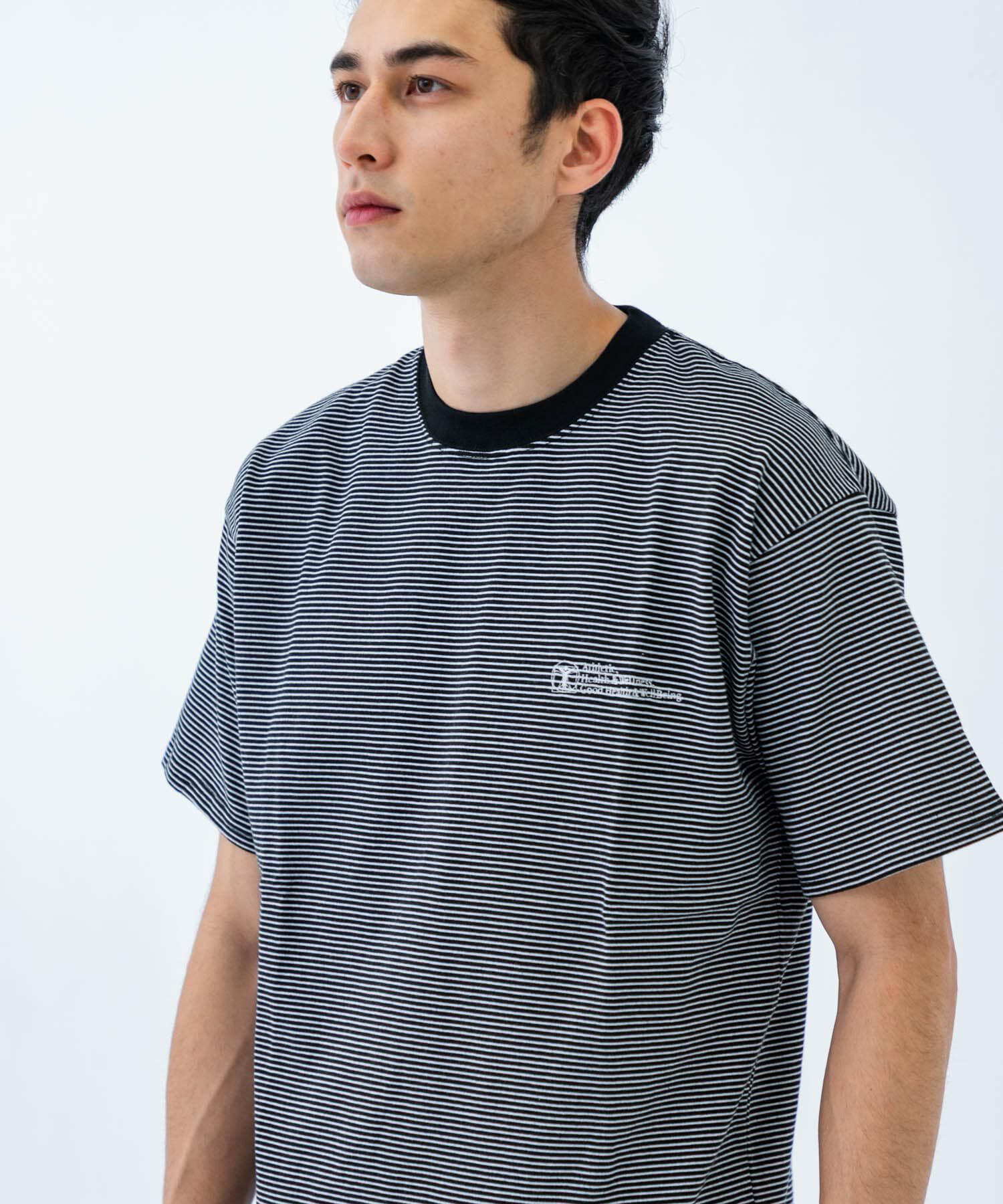 URBAN RESEARCH「『別注』RUSSELL ATHLETIC&times;UR　BORDER SHORT-SLEEVE TEE」|Tシャツ・カットソー|