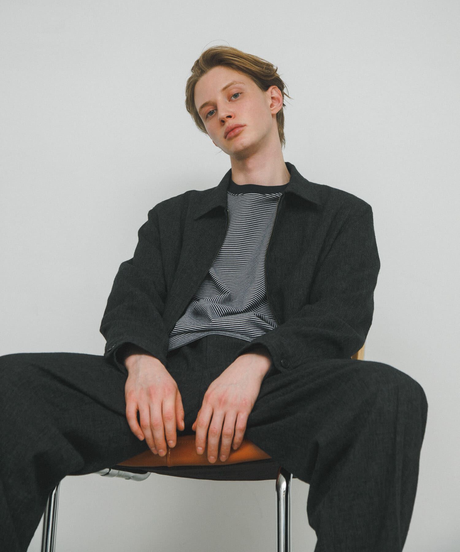 URBAN RESEARCH「LINEN PIN HEAD SPORTS JACKET」|ブルゾン・スタジャン|