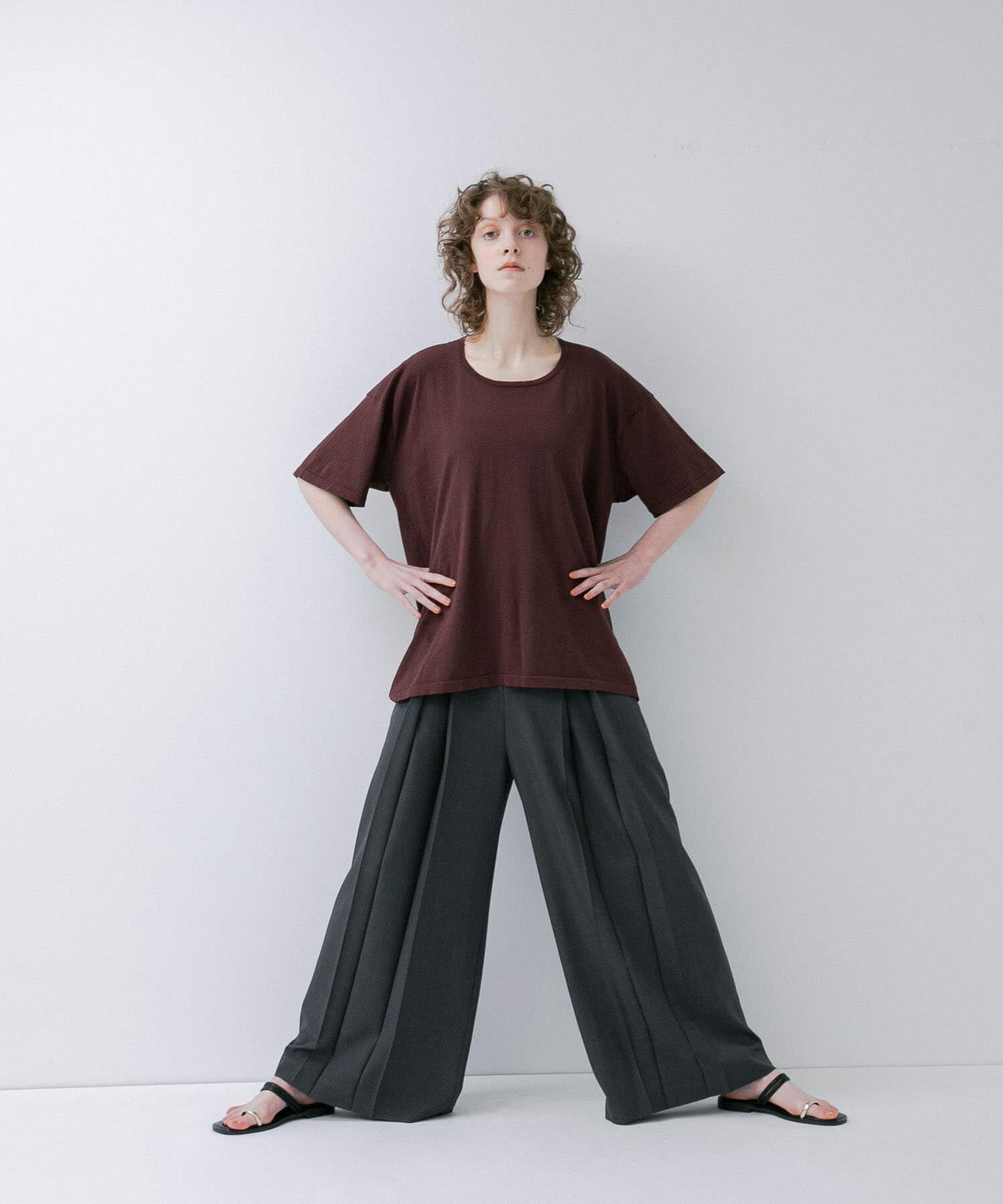 LAATO「wide tack pants」|その他|
