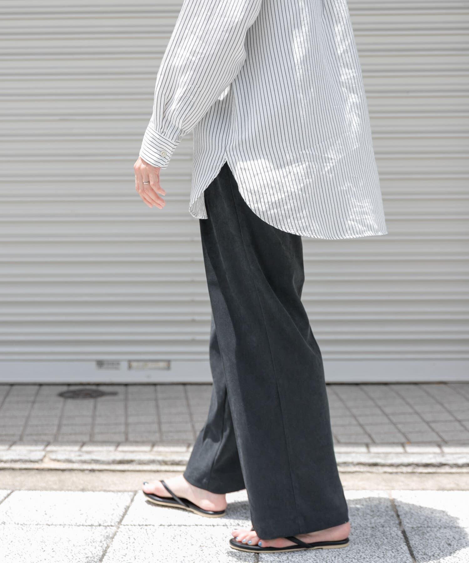 URBAN RESEARCH DOORS「FORK&SPOON　スエードライクパンツ」|その他|