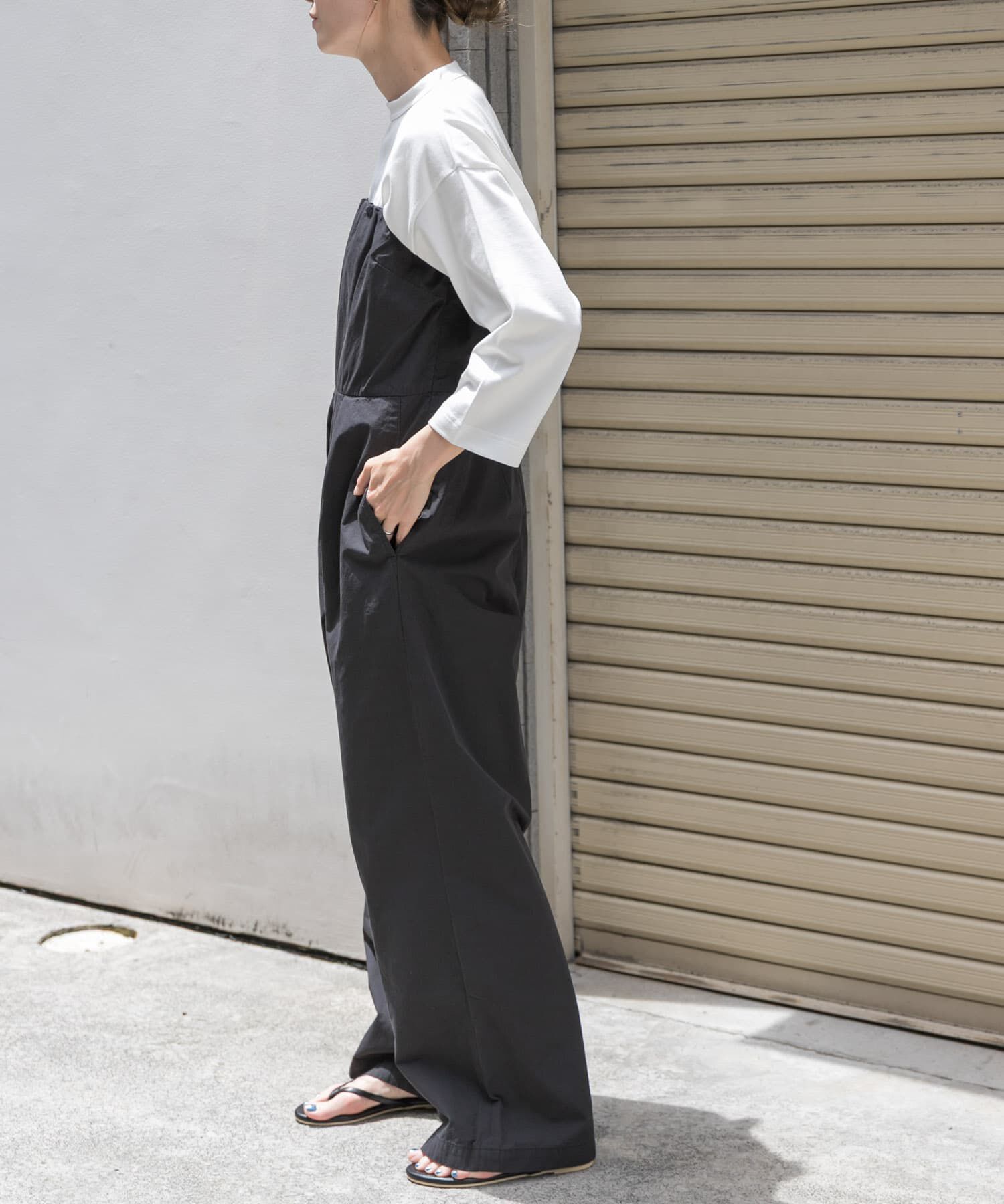 URBAN RESEARCH DOORS「FORK&SPOON　ベアトップオールインワン」|スカート|