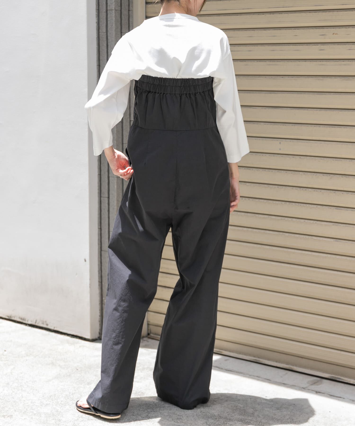 URBAN RESEARCH DOORS「FORK&SPOON　ベアトップオールインワン」|スカート|