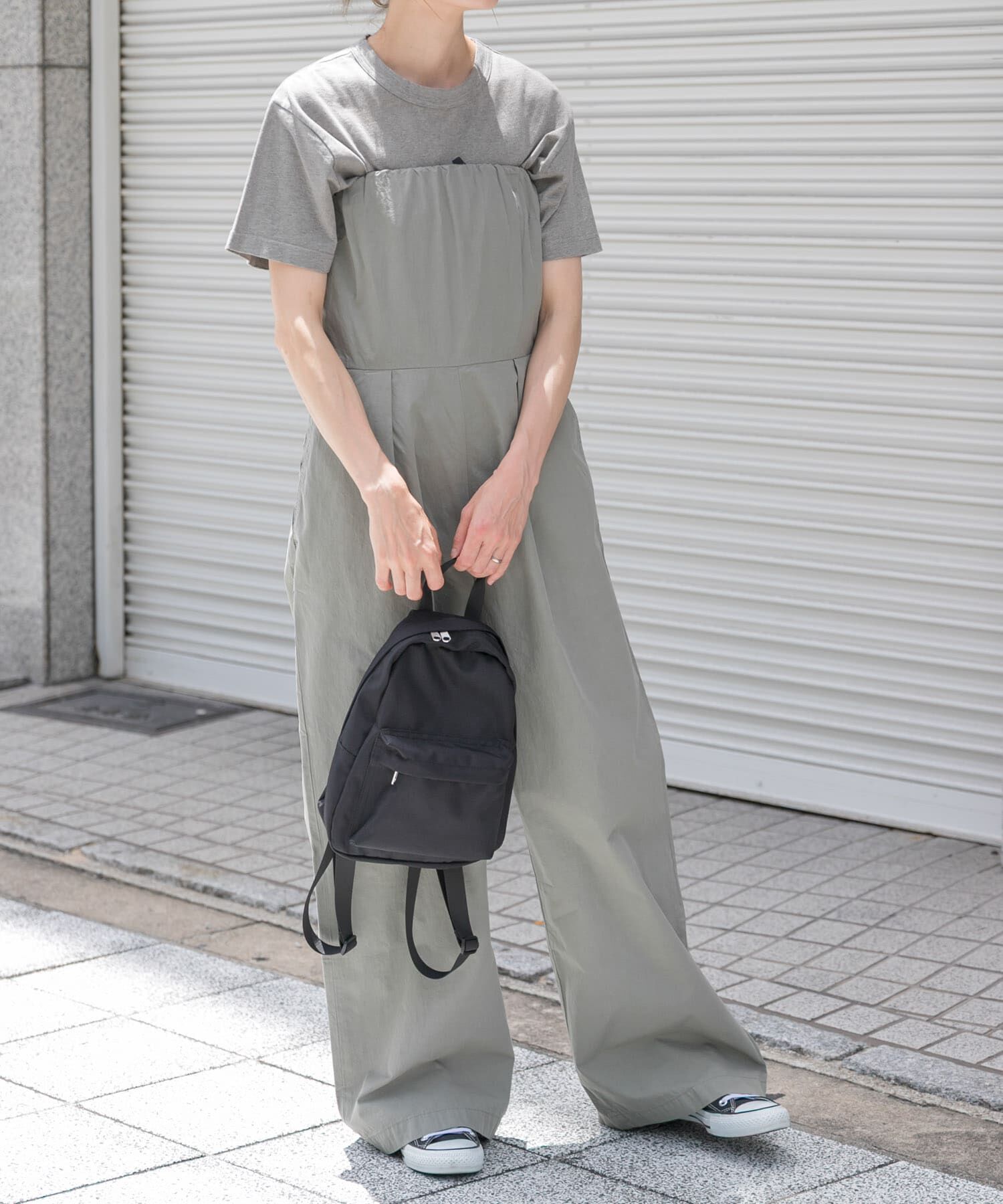 URBAN RESEARCH DOORS「FORK&SPOON　ベアトップオールインワン」|スカート|