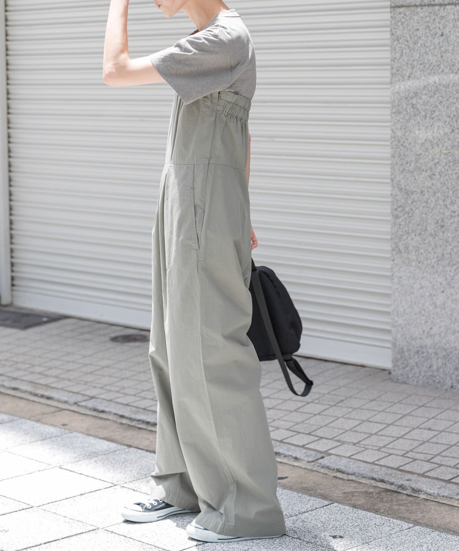 URBAN RESEARCH DOORS「FORK&SPOON　ベアトップオールインワン」|スカート|