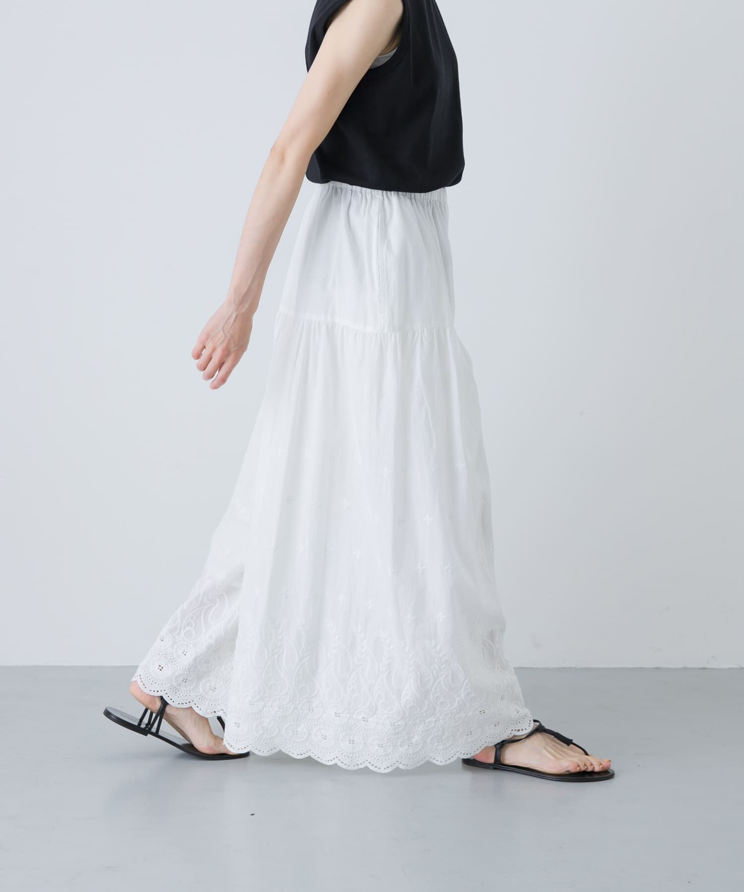 かぐれ「刺繍ティアードパンツ」|その他|