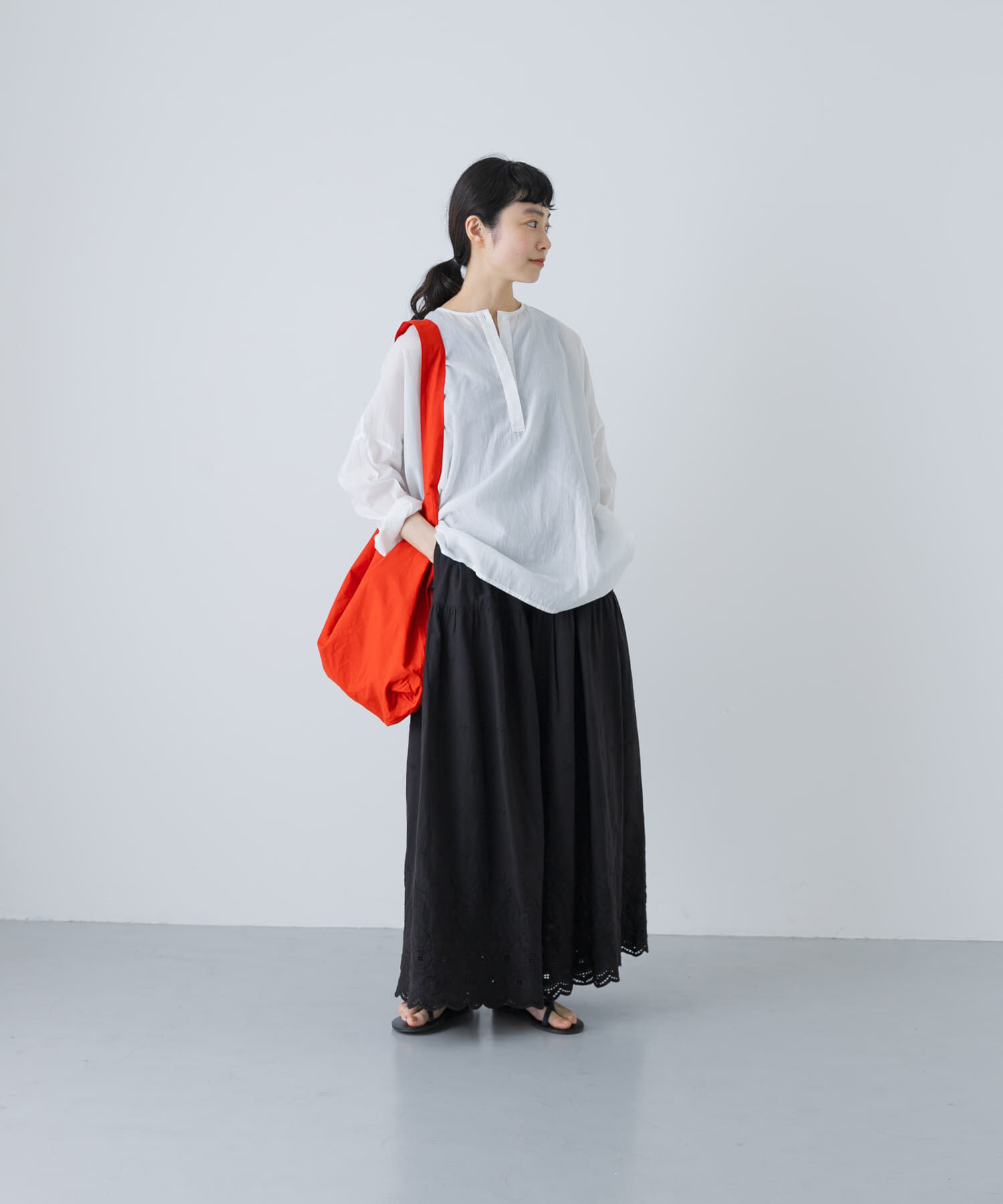 かぐれ「刺繍ティアードパンツ」|その他|