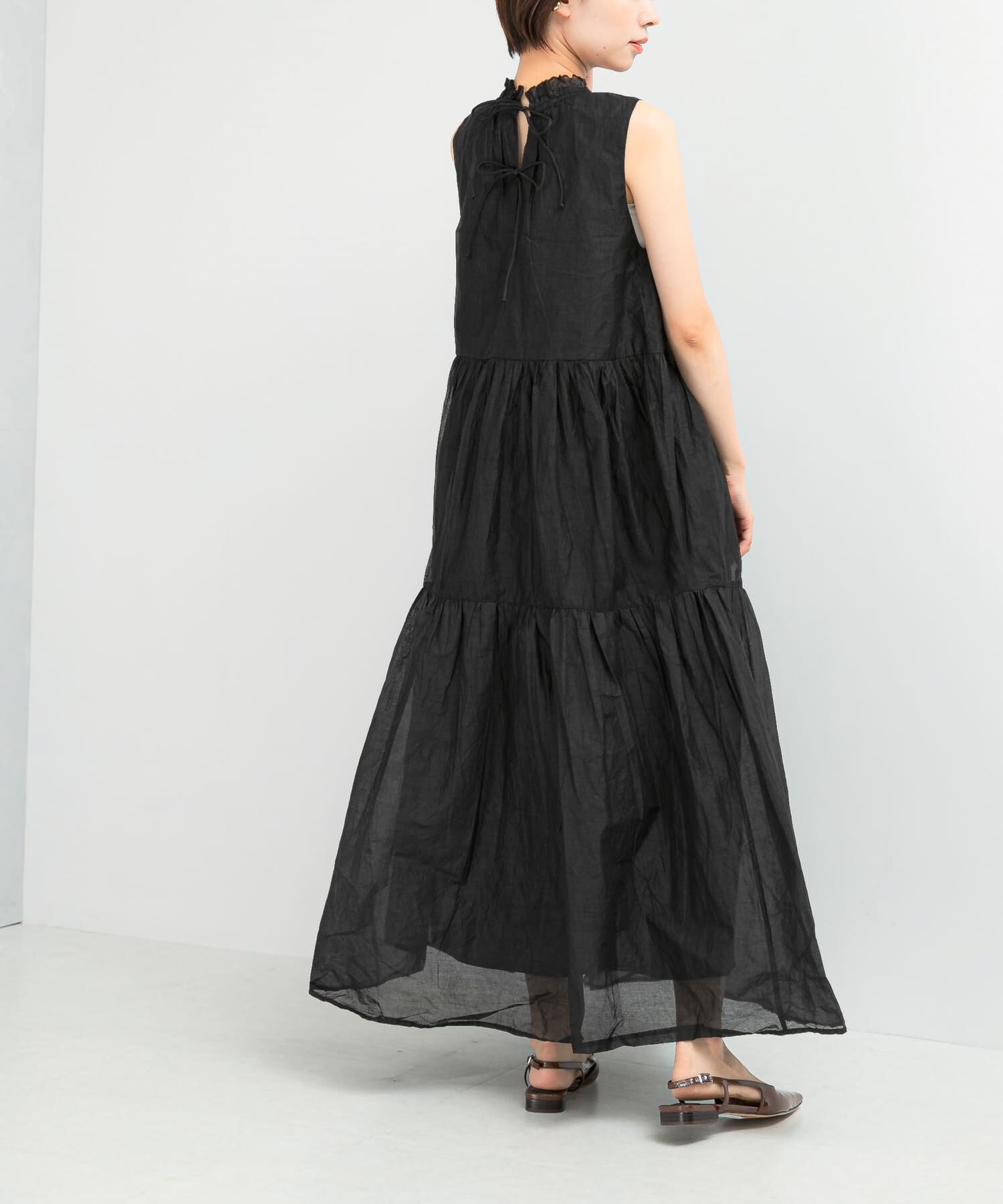 URBAN RESEARCH ROSSO「MARILYN MOON　sheer cotton gather dress」|ワンピース|