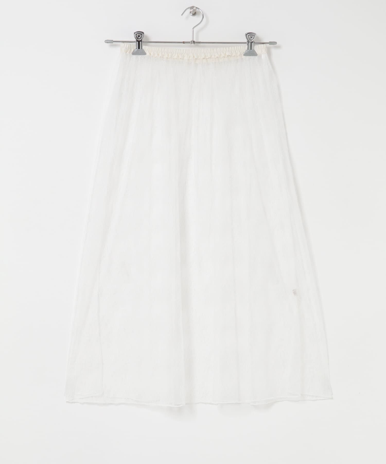 URBAN RESEARCH ROSSO「F by ROSSO　チュールレースレイヤードスカート」|スカート|