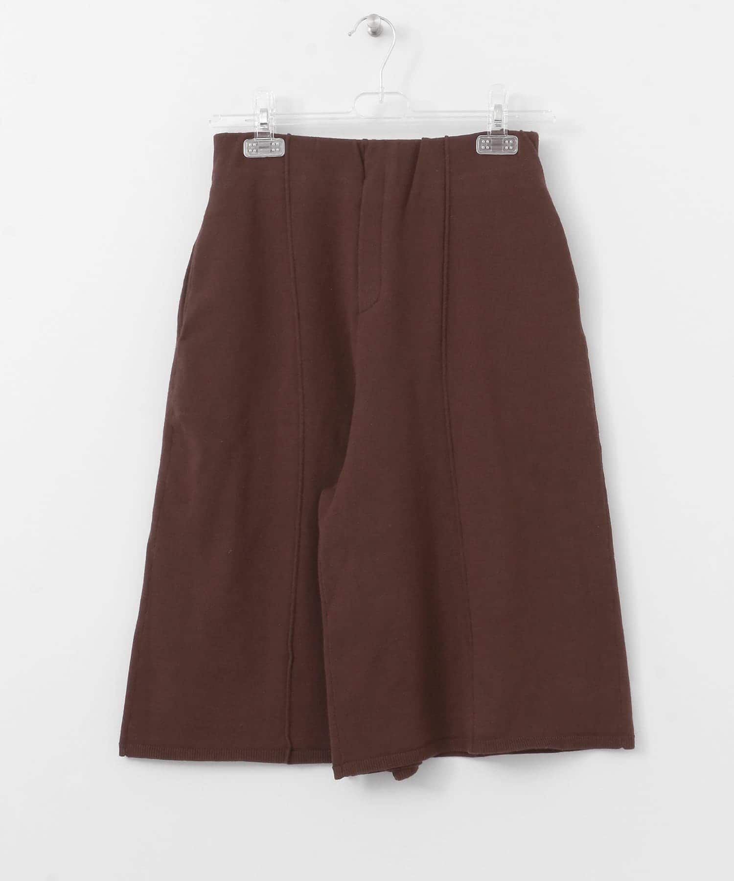 LAATO「PINTACK HALF PANTS」|その他|ブラウン