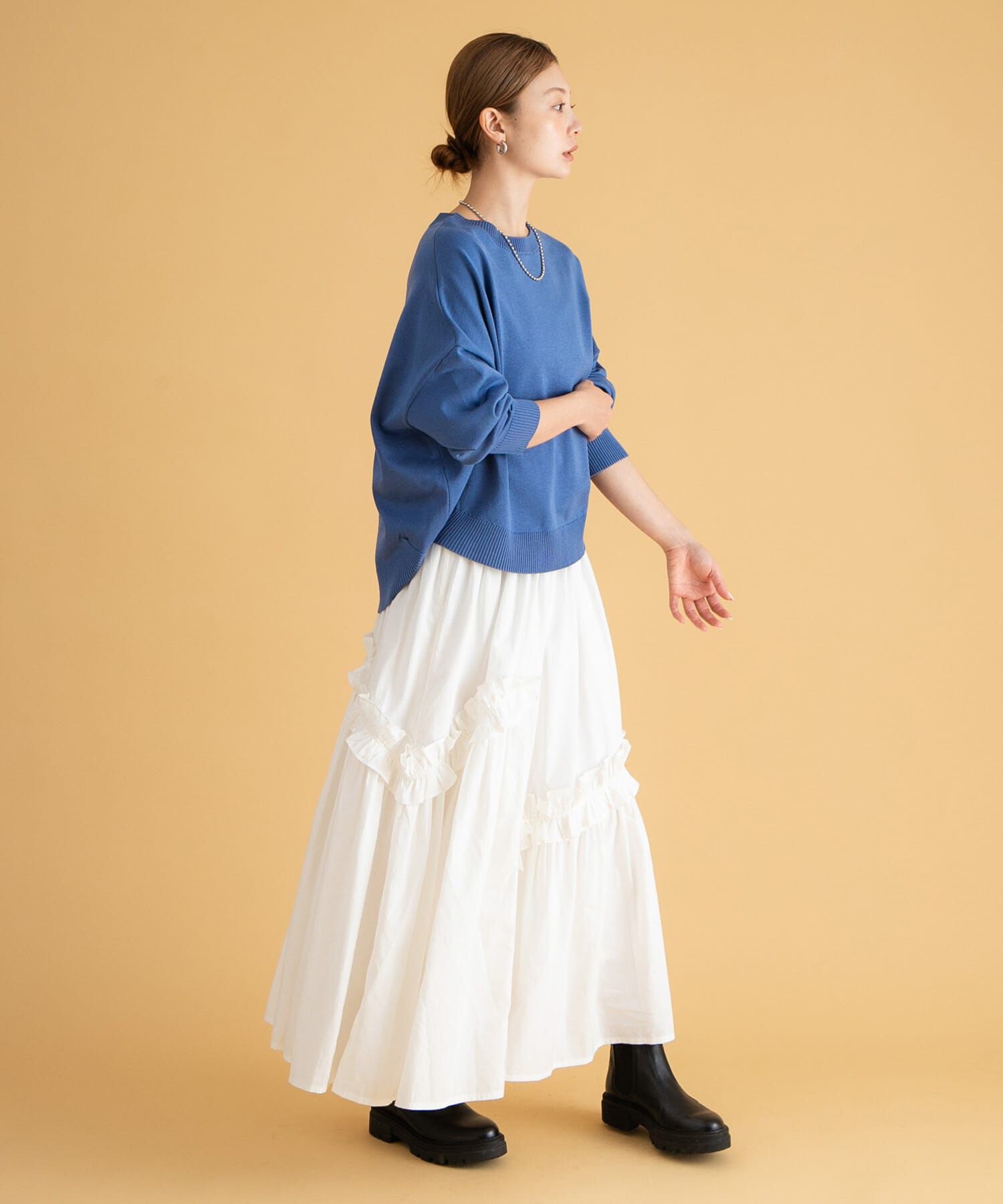 Sonny Label 「フリルディテールコットンスカート」|スカート|