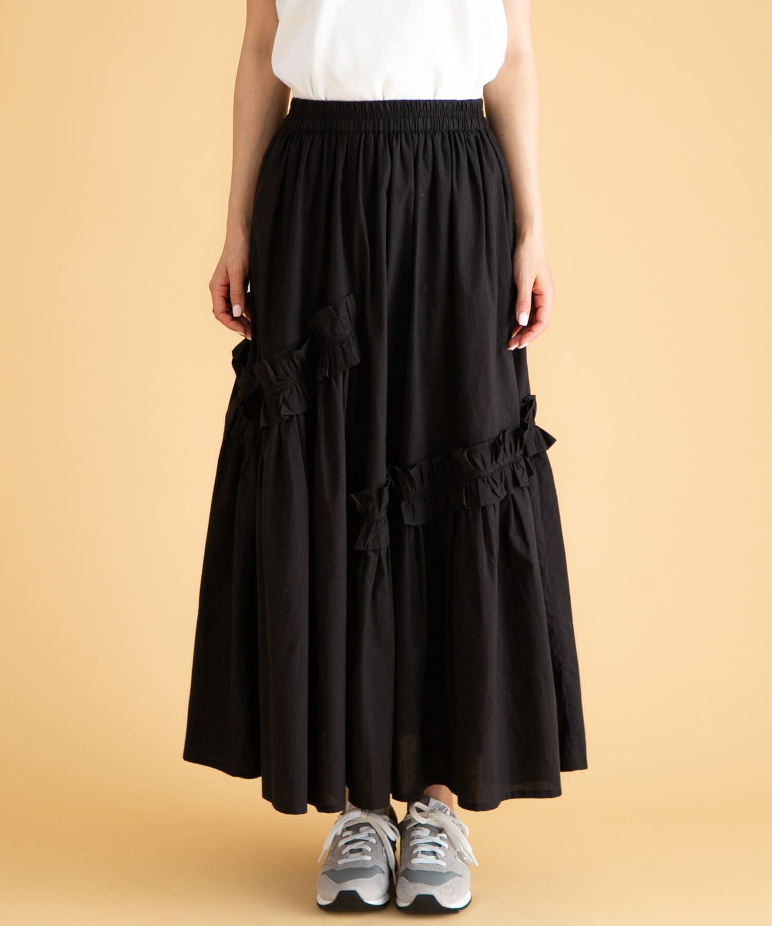 Sonny Label 「フリルディテールコットンスカート」|スカート|