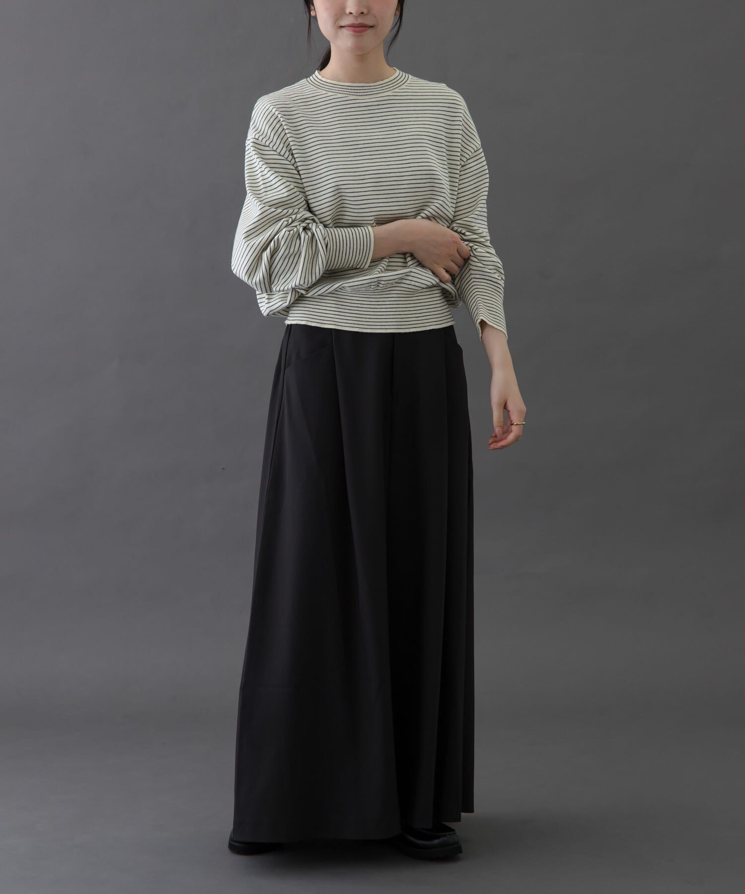 URBAN RESEARCH DOORS「FORK&SPOON　バックゴムフレアスカート」|スカート|