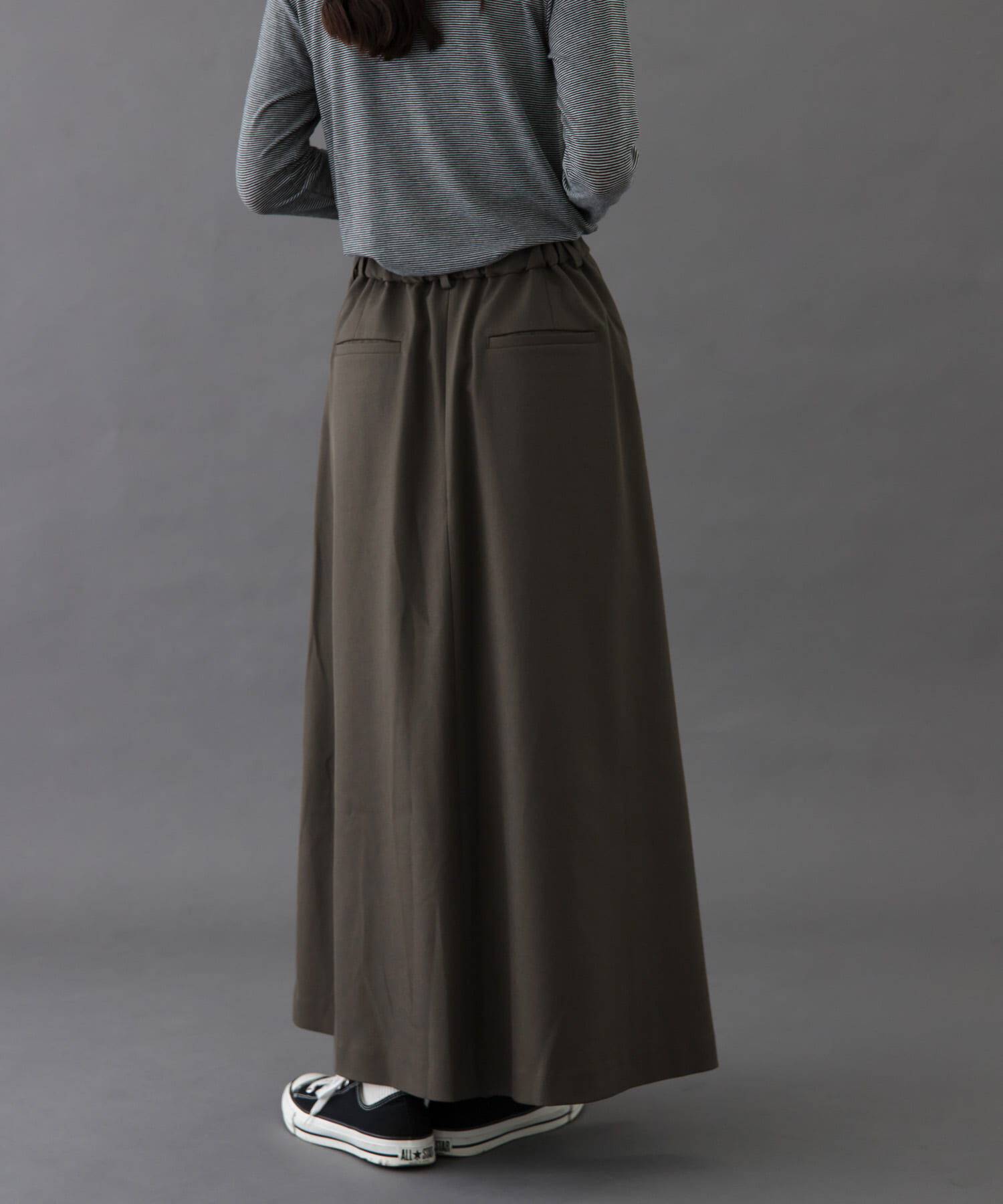 URBAN RESEARCH DOORS「FORK&SPOON　バックゴムフレアスカート」|スカート|