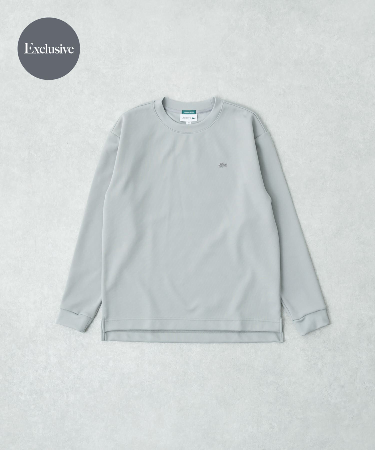 URBAN RESEARCH「『別注』LACOSTE&times;URBAN RESEARCH　Functional Pique Long-Sleeve」|Tシャツ・カットソー|グレー系その他