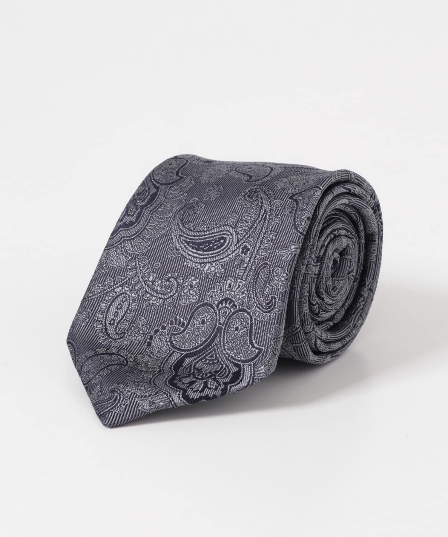 URBAN RESEARCH DOORS「LIFE STYLE TAILOR　25AW国内タイペイズリー3」|ネクタイ・蝶ネクタイ|グレー