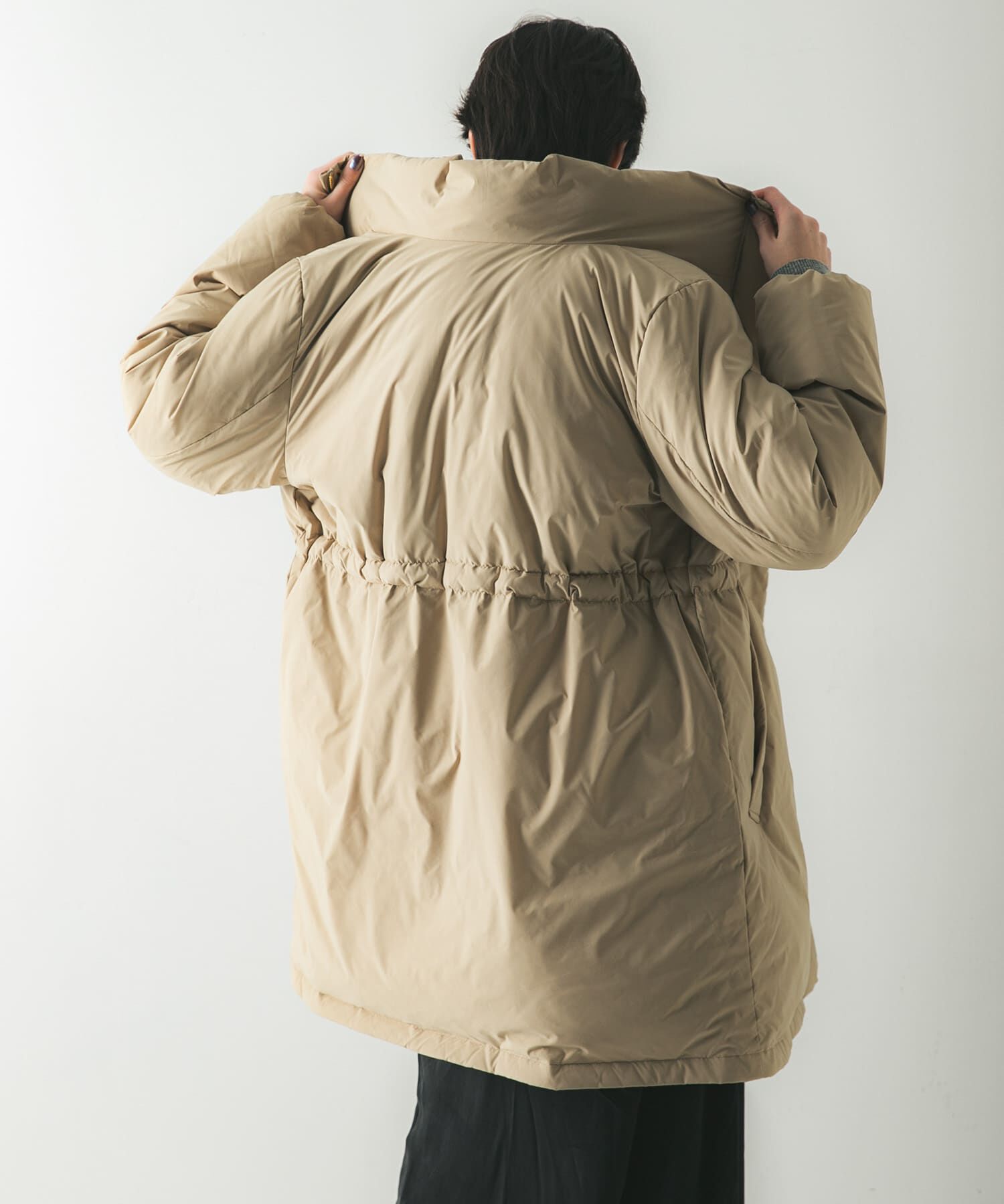 URBAN RESEARCH「スタンドカラードロストダウンコート」|ダウン|