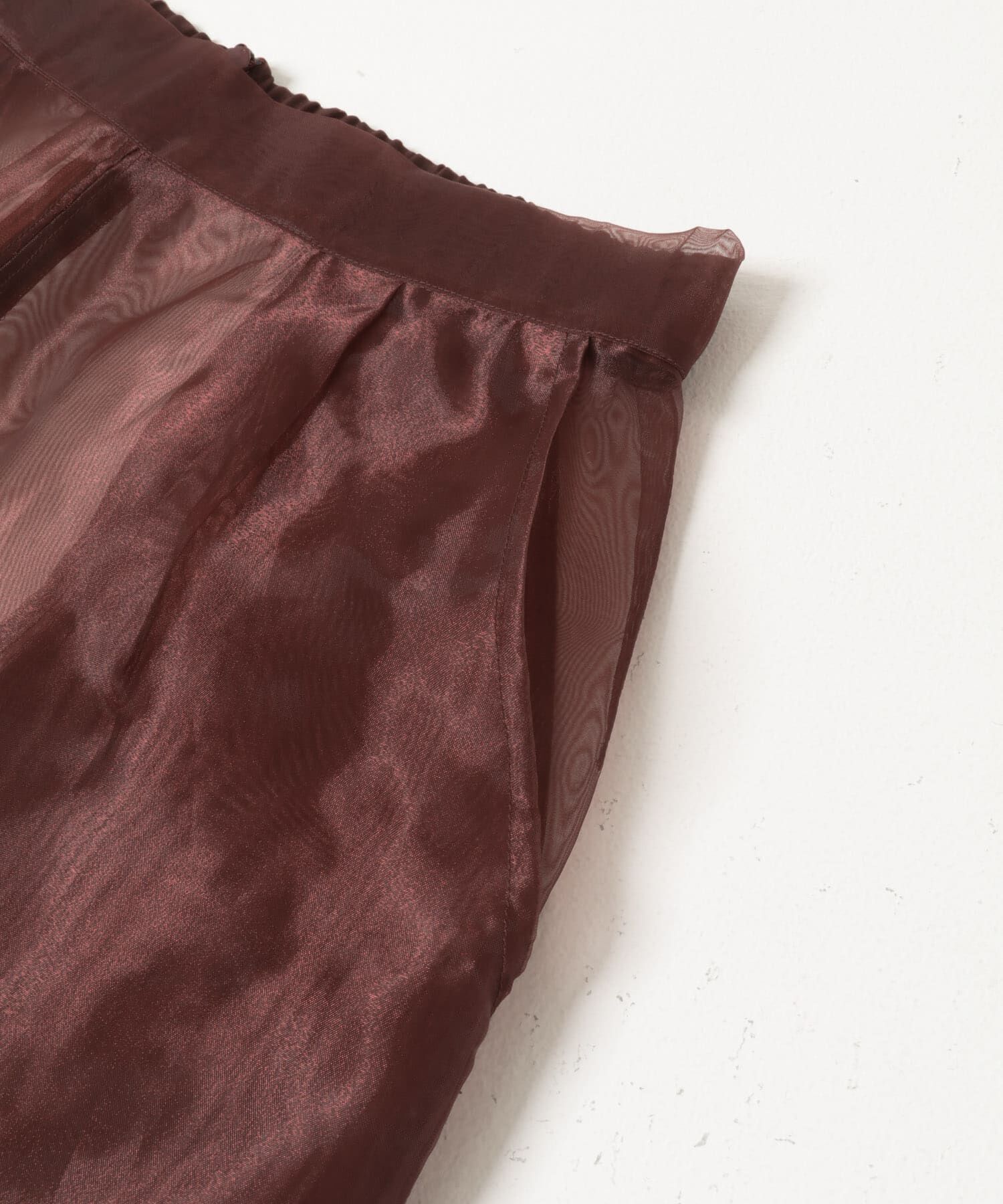 LAATO「sheer midi skirt」|スカート|