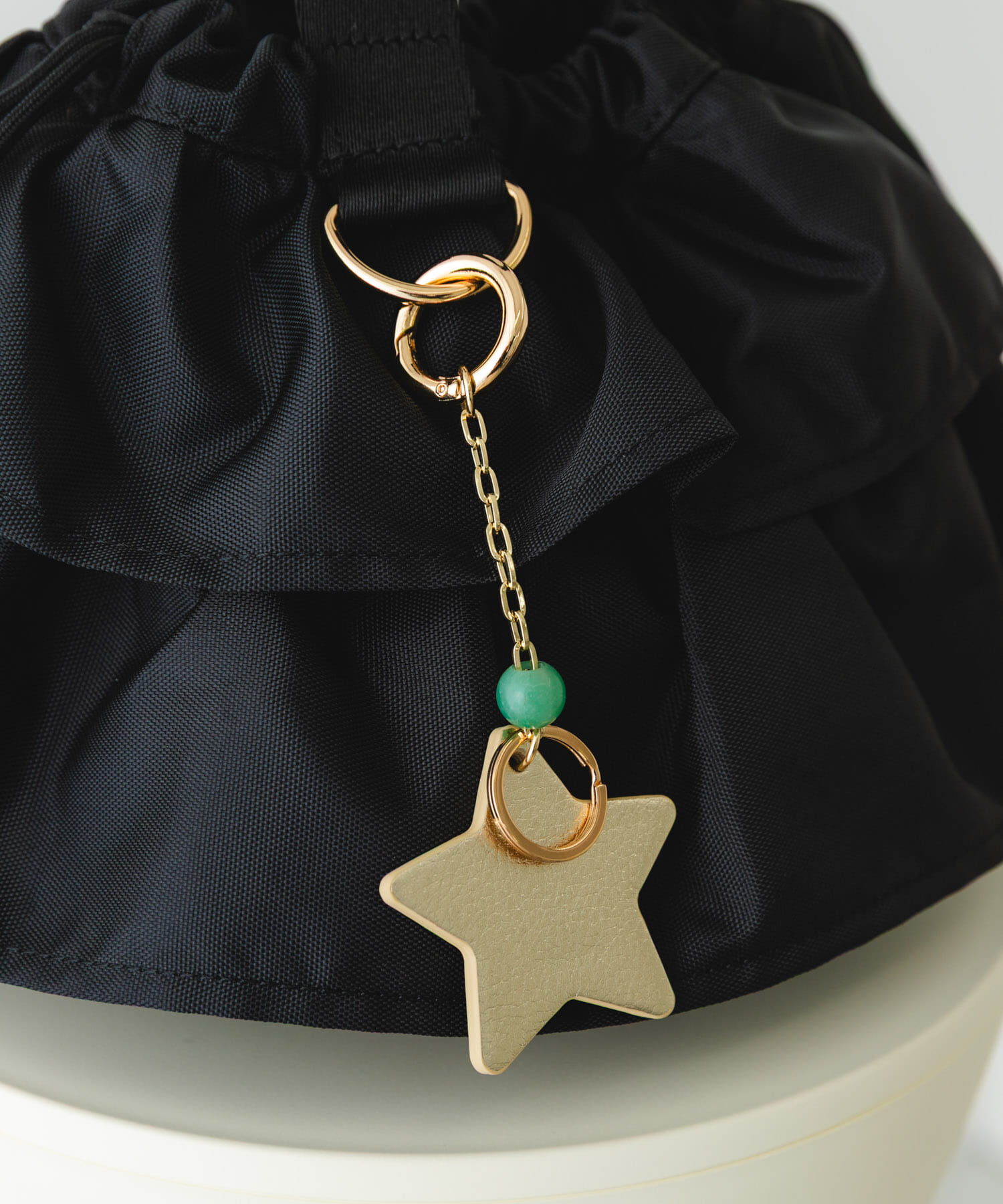 RODE SKO「軽量フリルキンチャクバッグ」|ハンドバッグ|