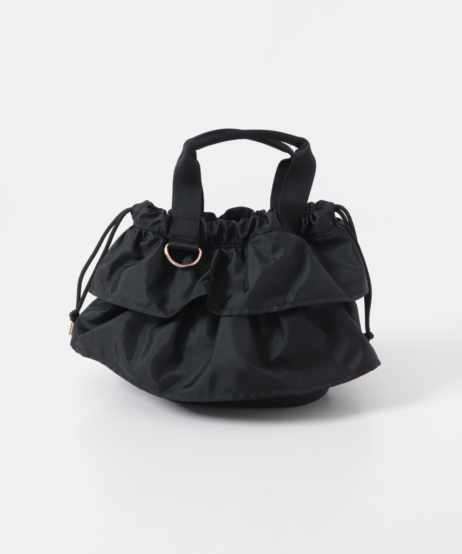 RODE SKO「軽量フリルキンチャクバッグ」|ハンドバッグ|