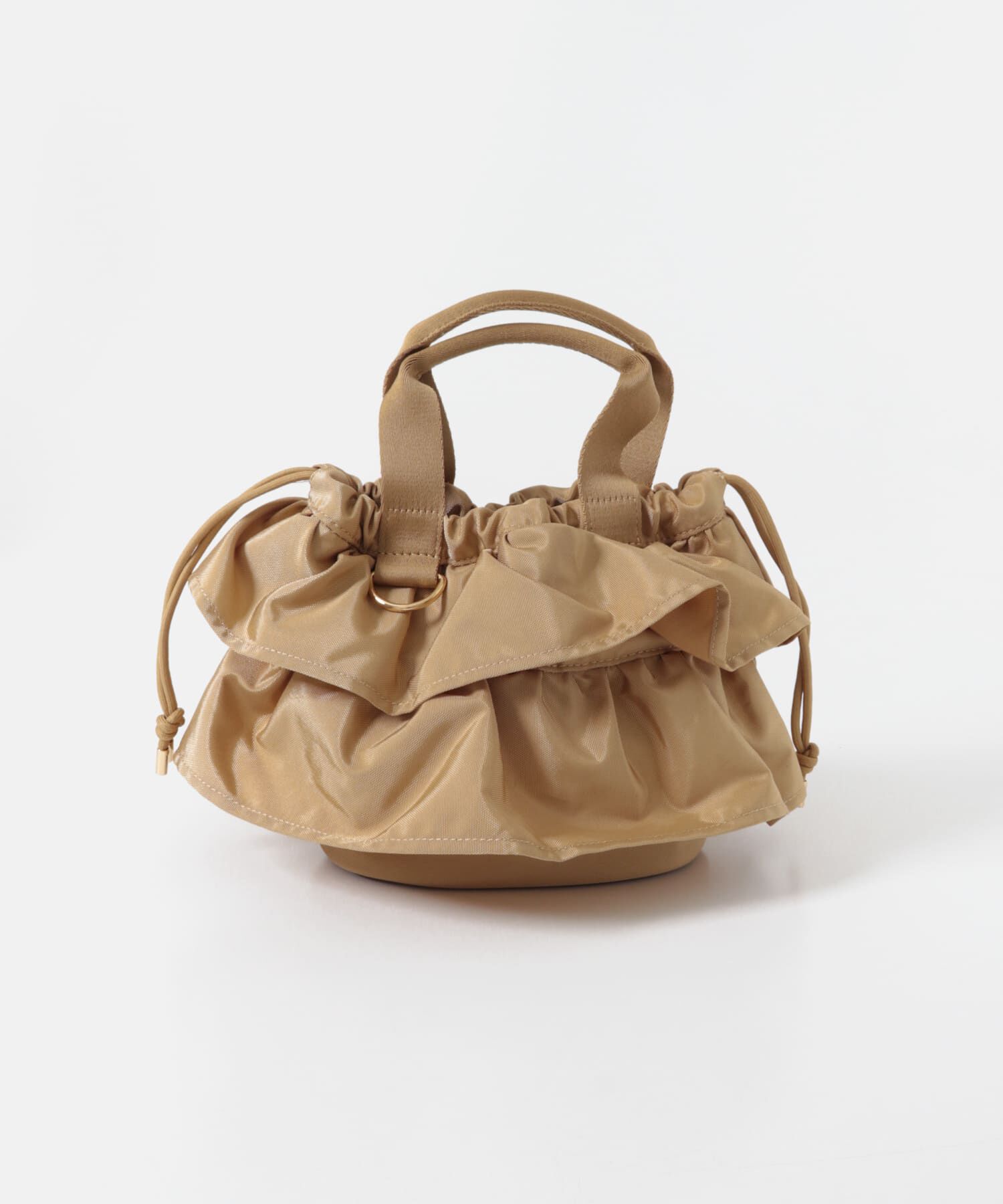 RODE SKO「軽量フリルキンチャクバッグ」|ハンドバッグ|