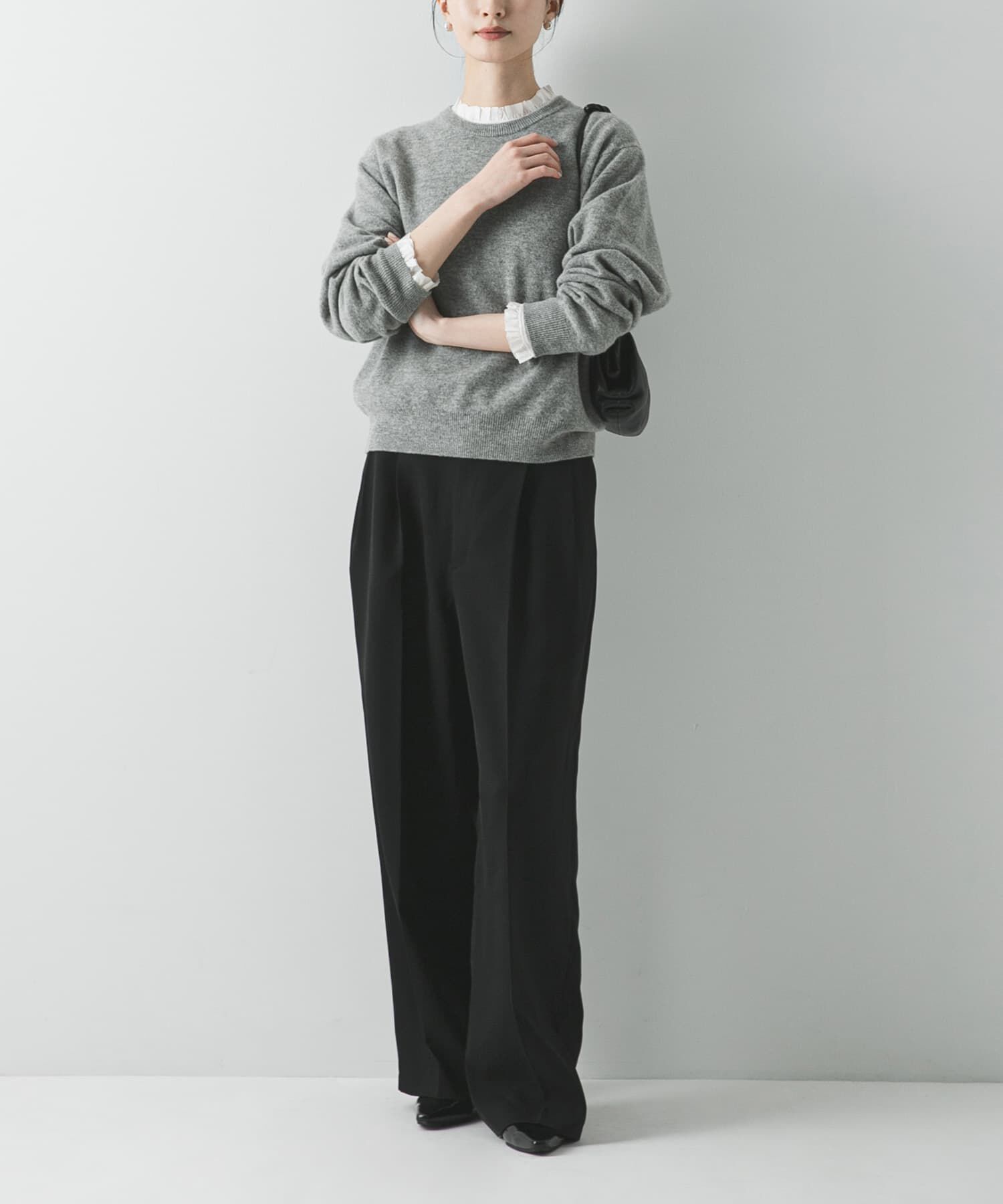 URBAN RESEARCH「フリルデザインシアーカットソー」|Tシャツ・カットソー|