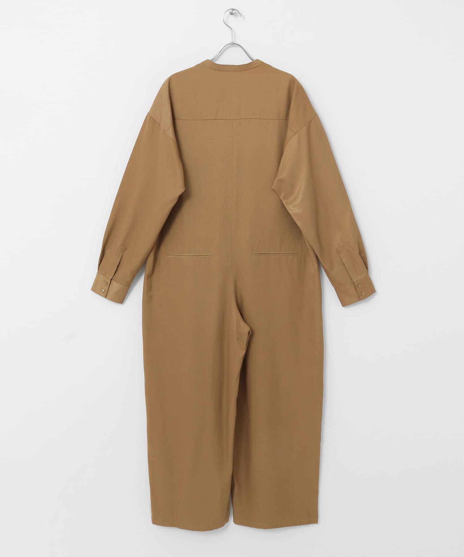  「フロントタイジャンプスーツ」|スカート|