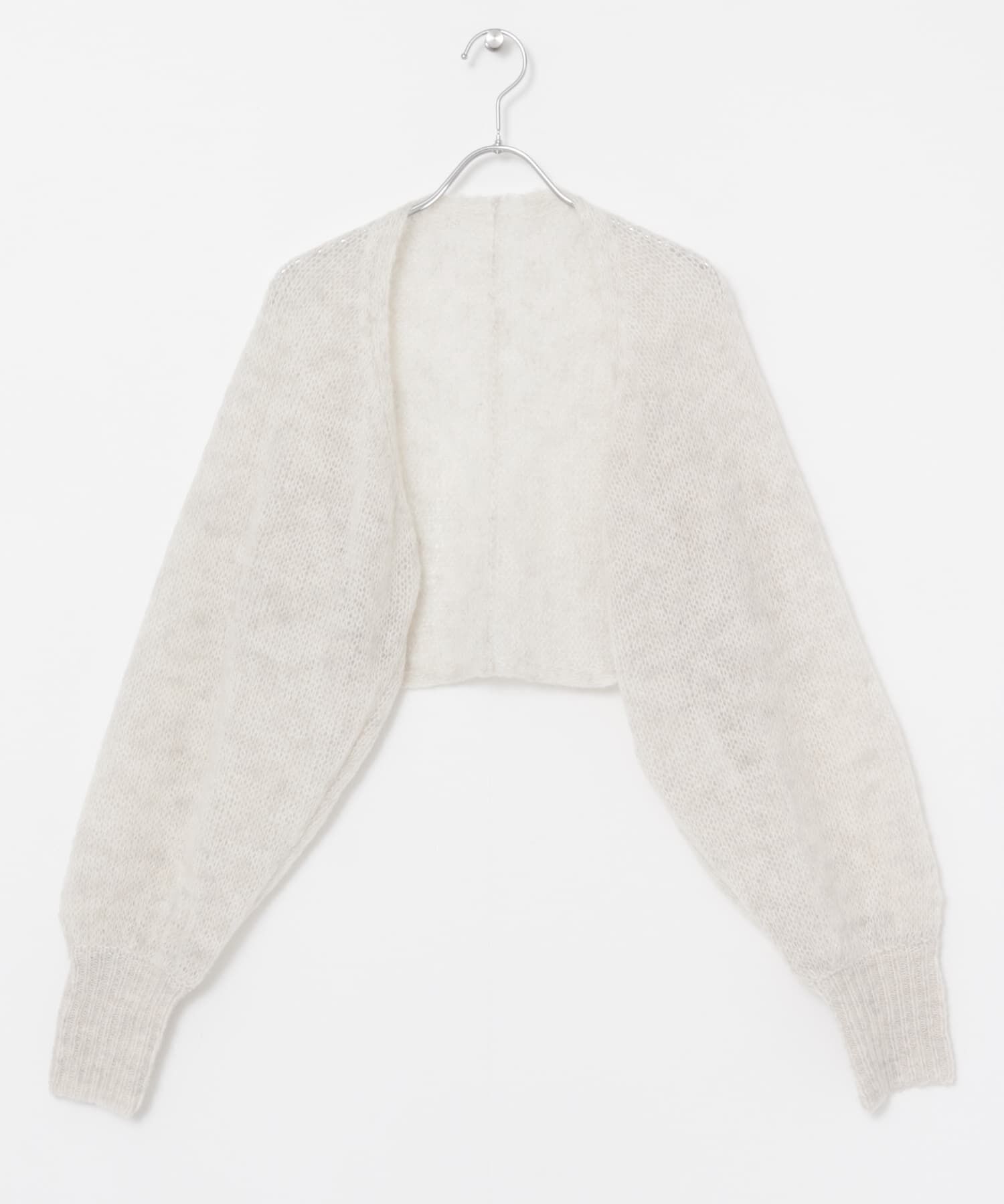  「ボリュームスリーブカーディガン」|カーディガン|