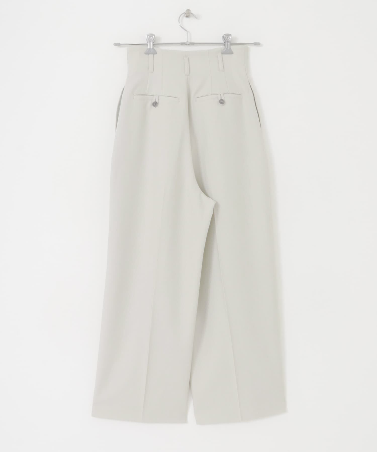  「センタープレスハイウエストWIDEパンツ」|その他|