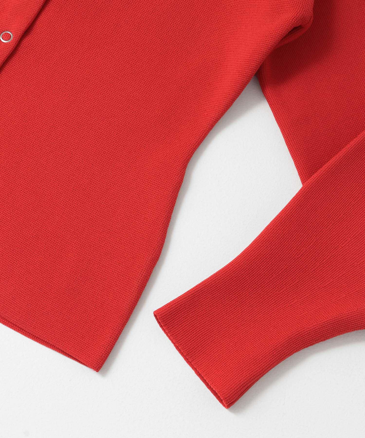  「リングドットボタンニットカーディガン」|カーディガン|