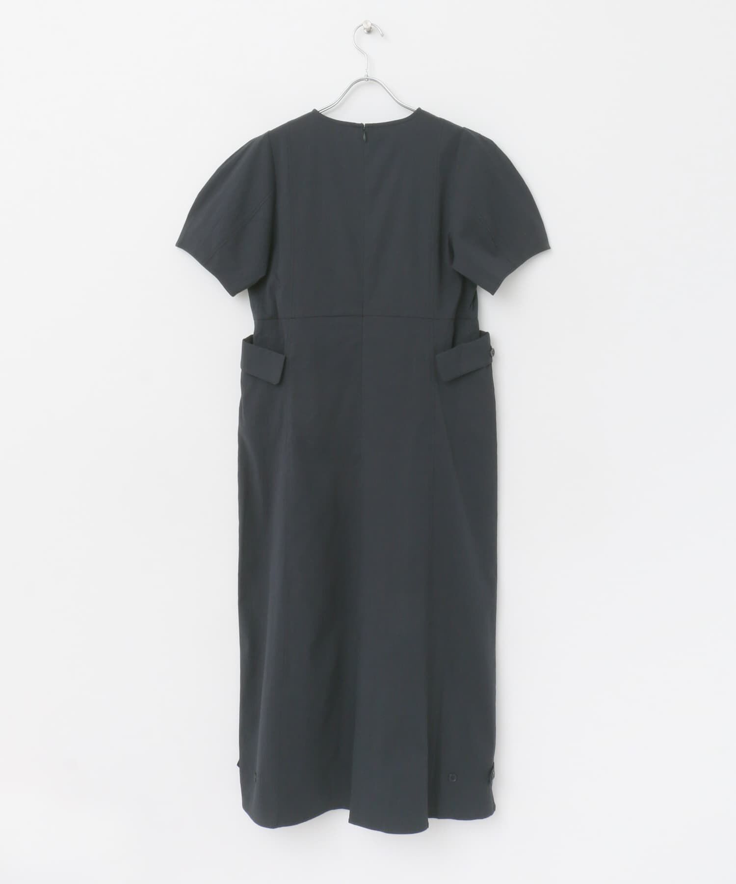  「サイドポケットコクーンワンピース」|ワンピース|