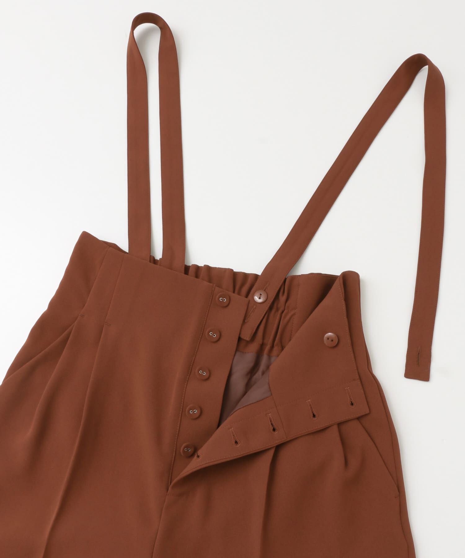  「フロントボタンサスペンダー付きパンツ」|その他|