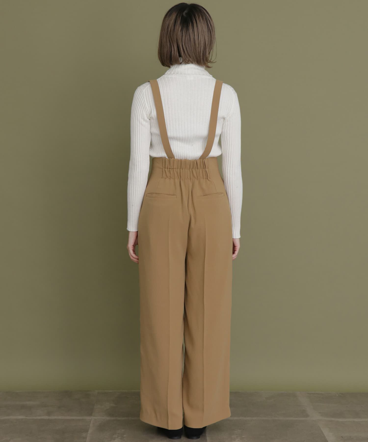  「フロントボタンサスペンダー付きパンツ」|その他|