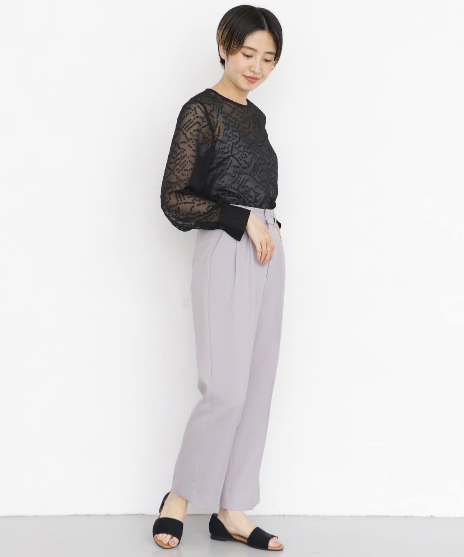  「タックテーパードパンツ」|その他|