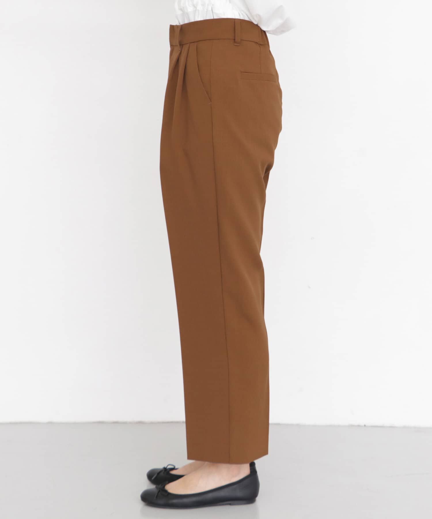  「タックテーパードパンツ」|その他|