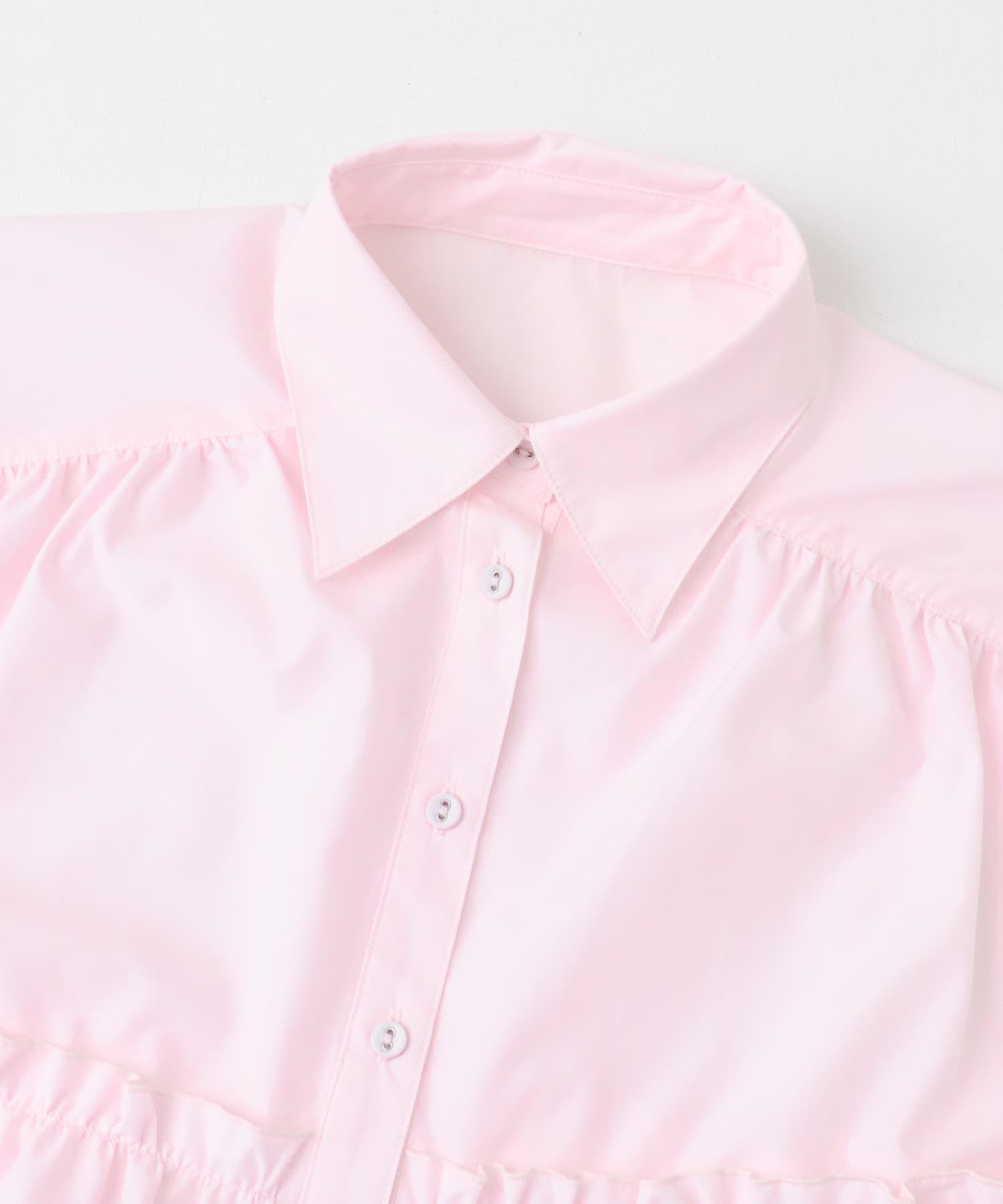  「ティアードバルーンミニワンピース」|ワンピース|