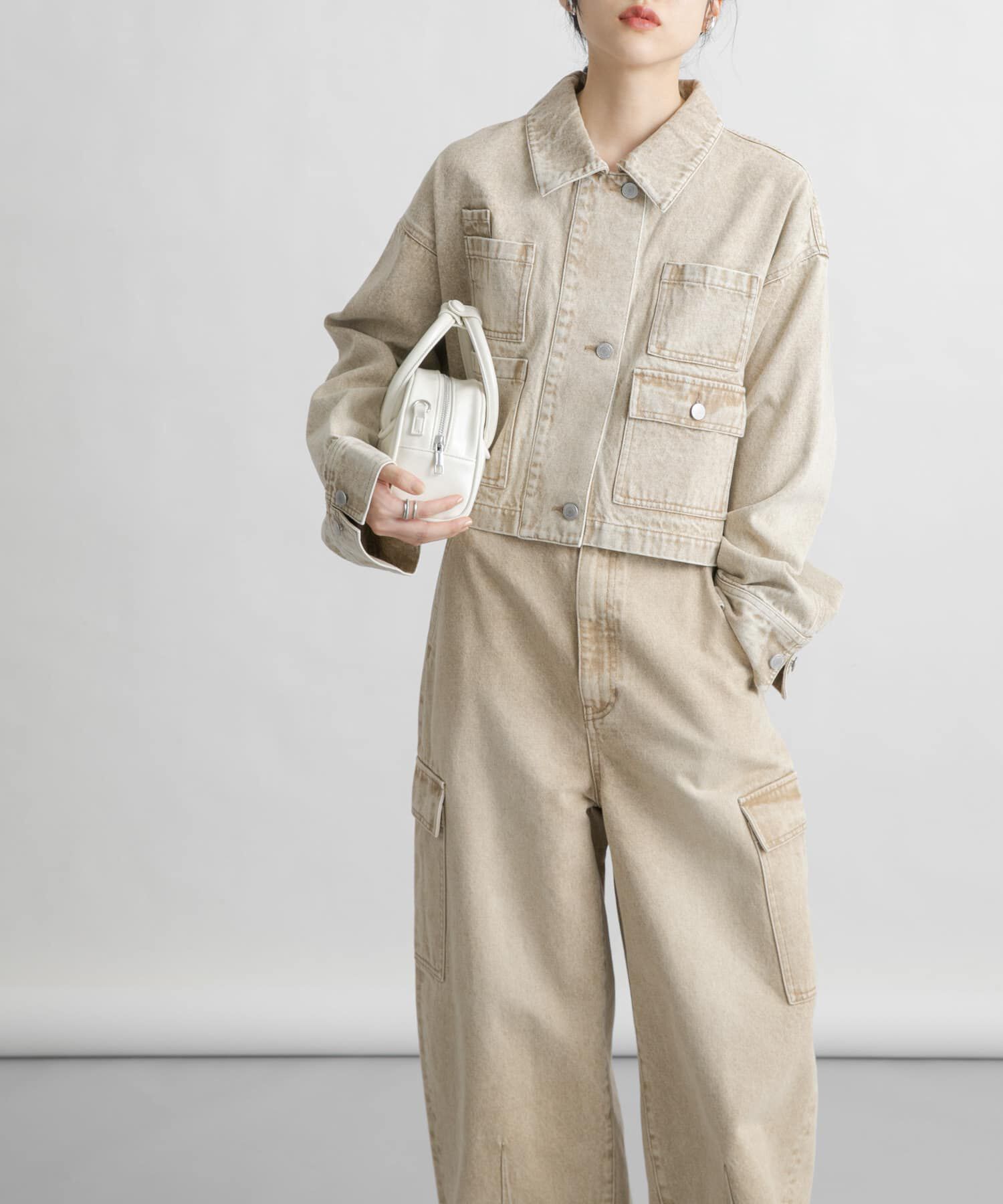  「WIDEデニムジャケット」|デニムジャケット|