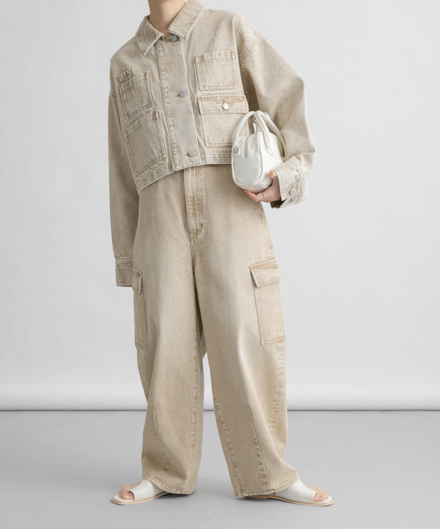  「WIDEデニムジャケット」|デニムジャケット|