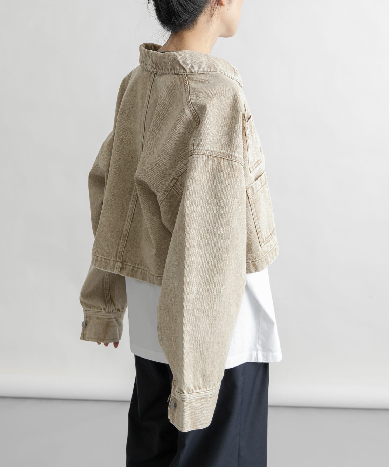  「WIDEデニムジャケット」|デニムジャケット|