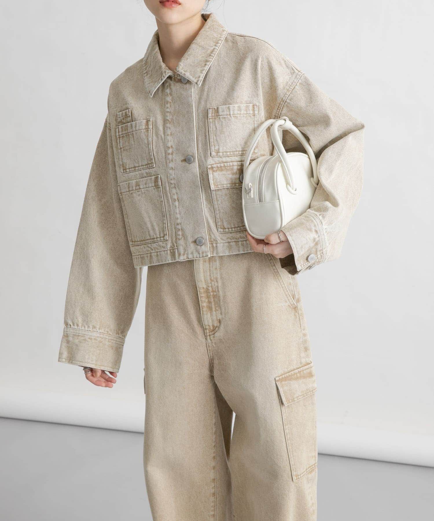  「WIDEデニムジャケット」|デニムジャケット|