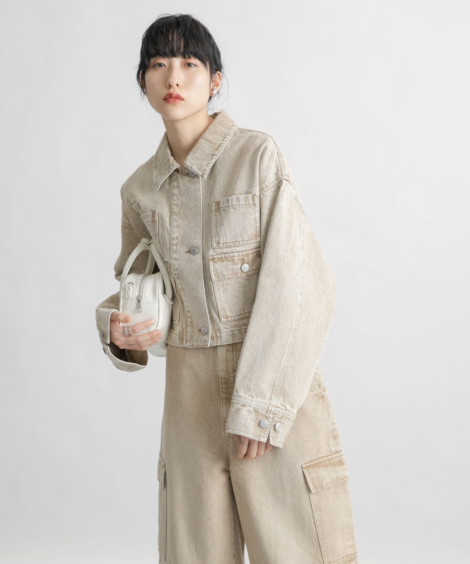  「WIDEデニムジャケット」|デニムジャケット|