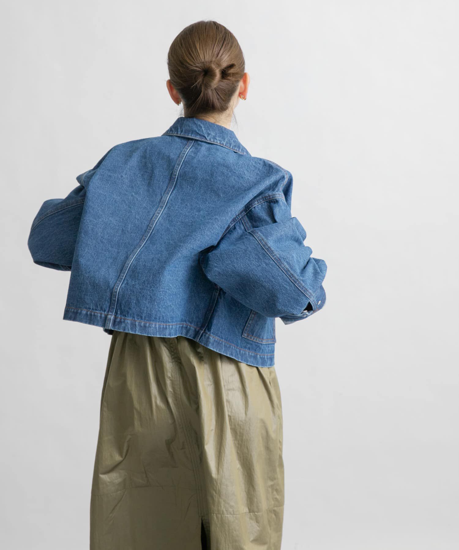  「WIDEデニムジャケット」|デニムジャケット|