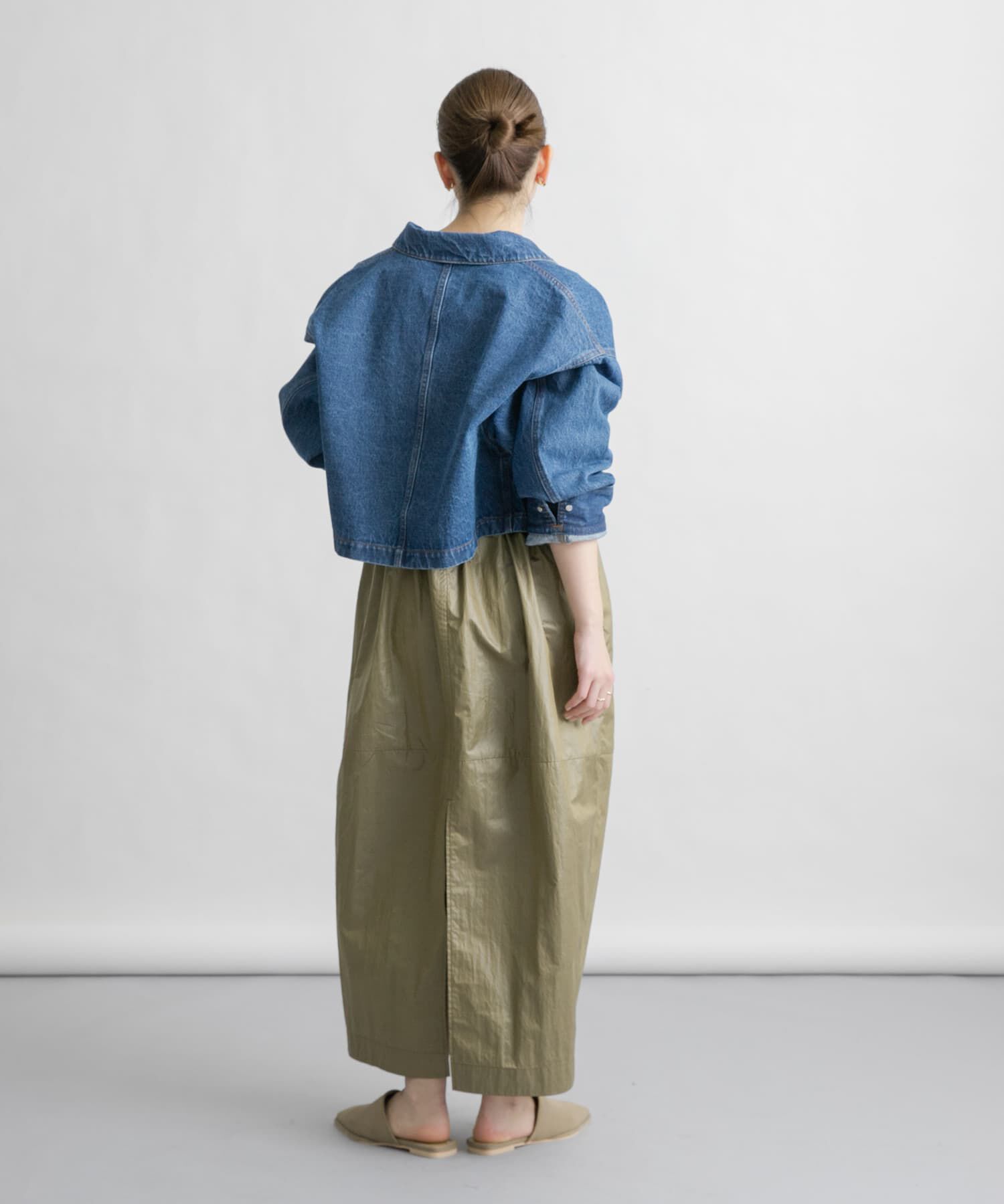  「WIDEデニムジャケット」|デニムジャケット|