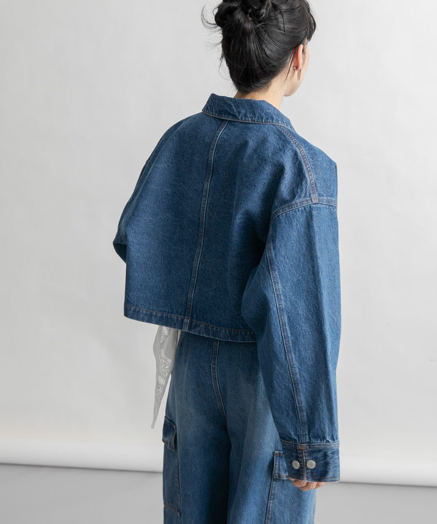  「WIDEデニムジャケット」|デニムジャケット|