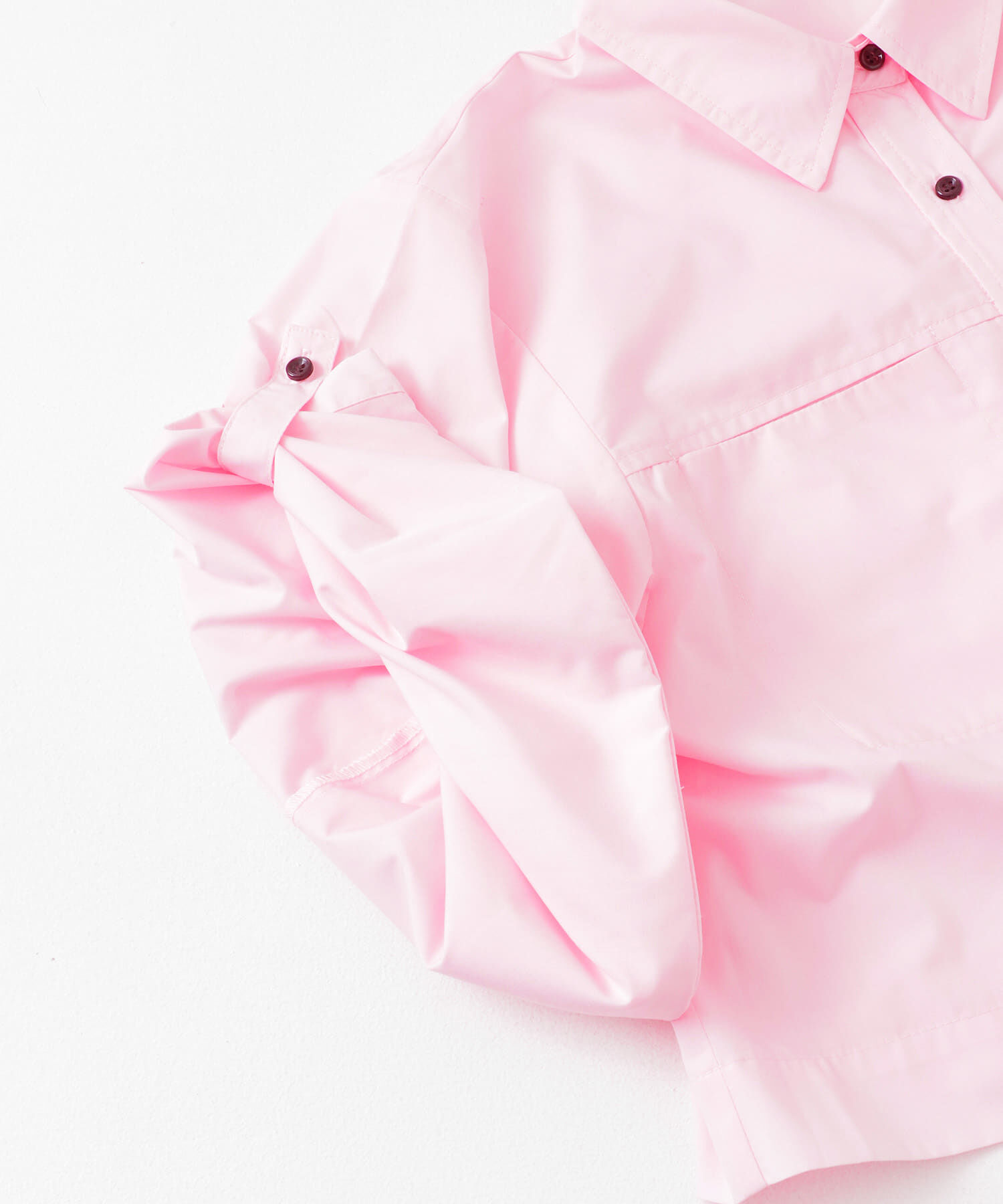  「クロップドハーフスリーブシャツ」|シャツ・ブラウス|