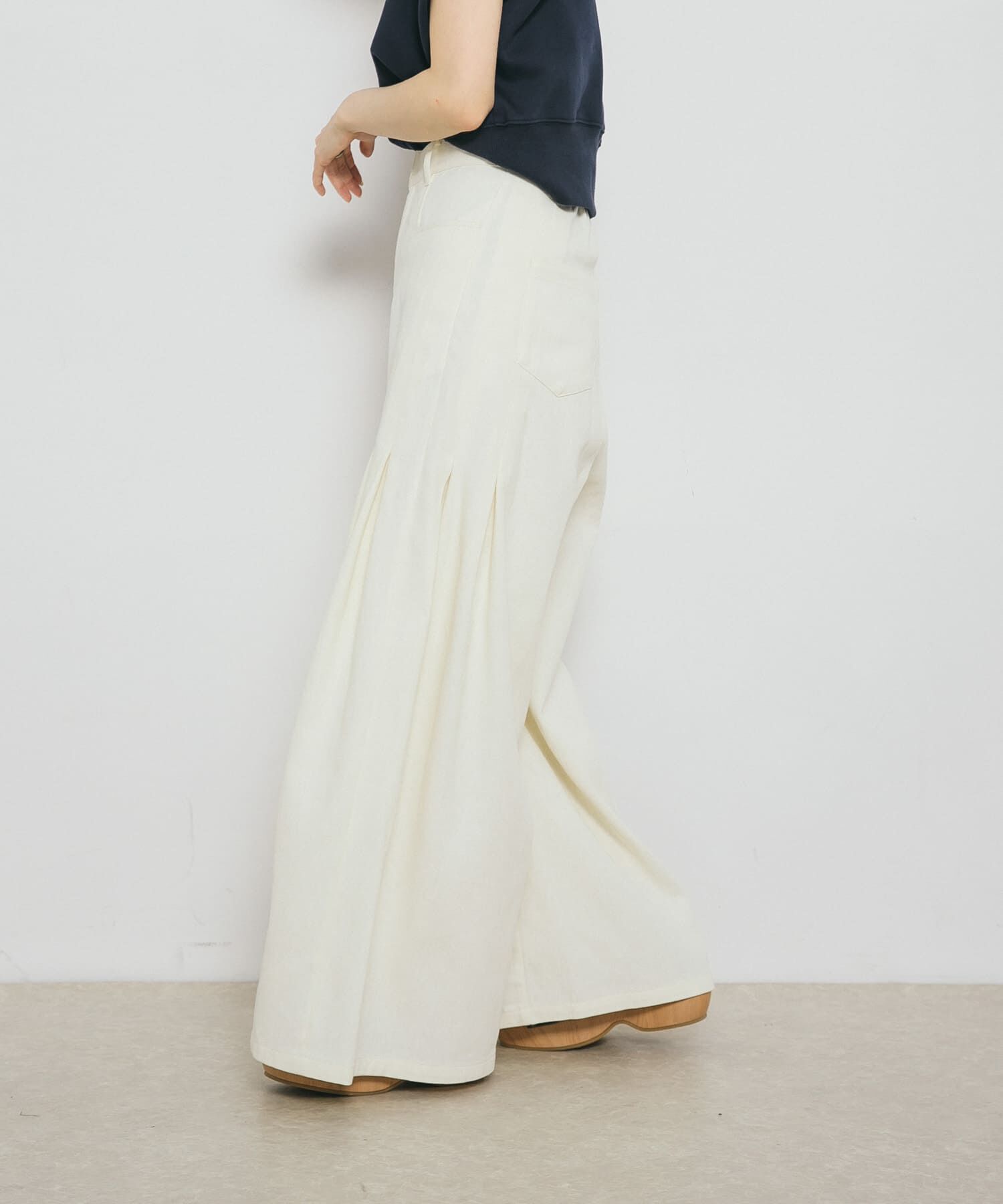  「『2サイズ展開』サイドタックバギーパンツ」|その他|