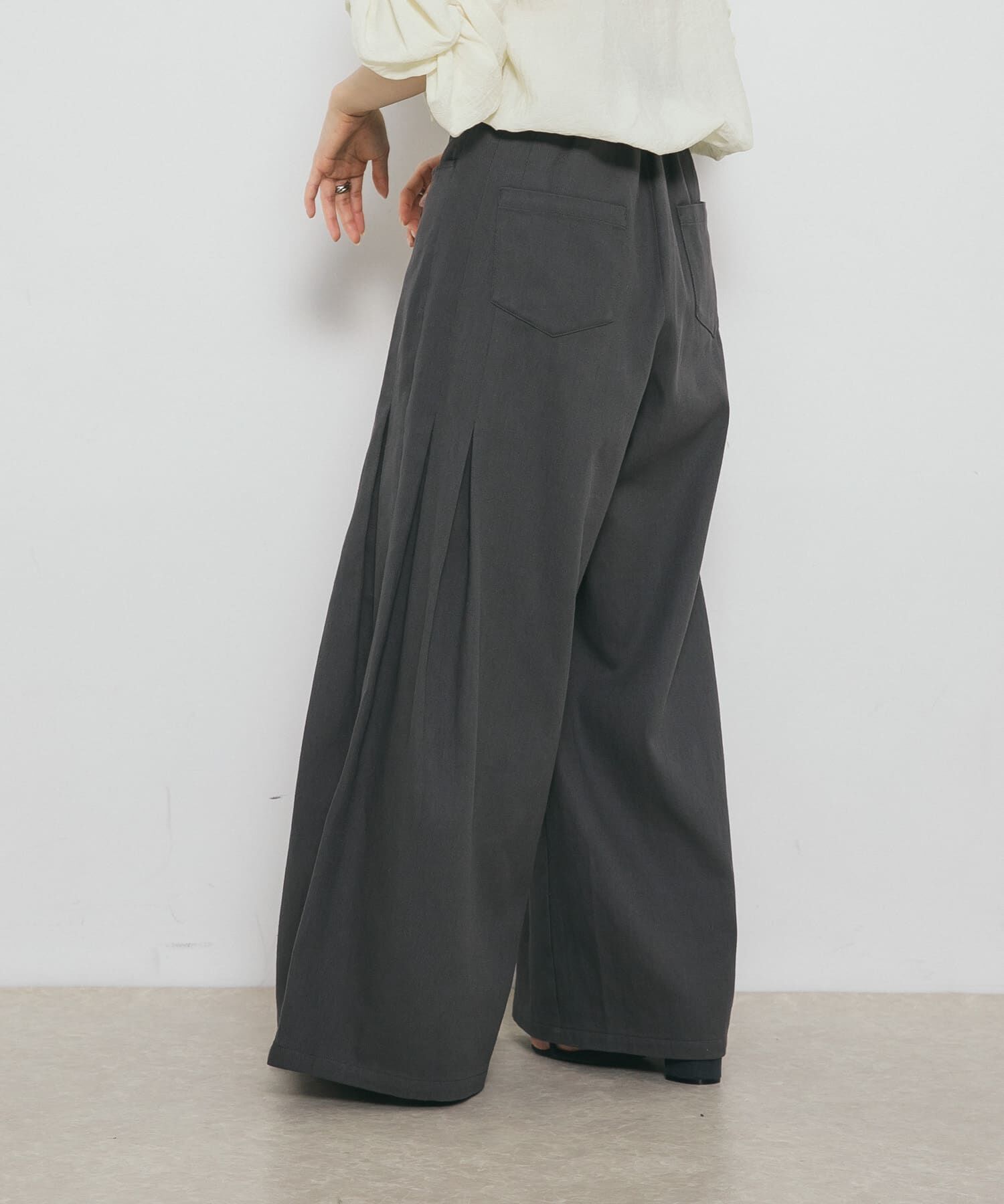  「『2サイズ展開』サイドタックバギーパンツ」|その他|