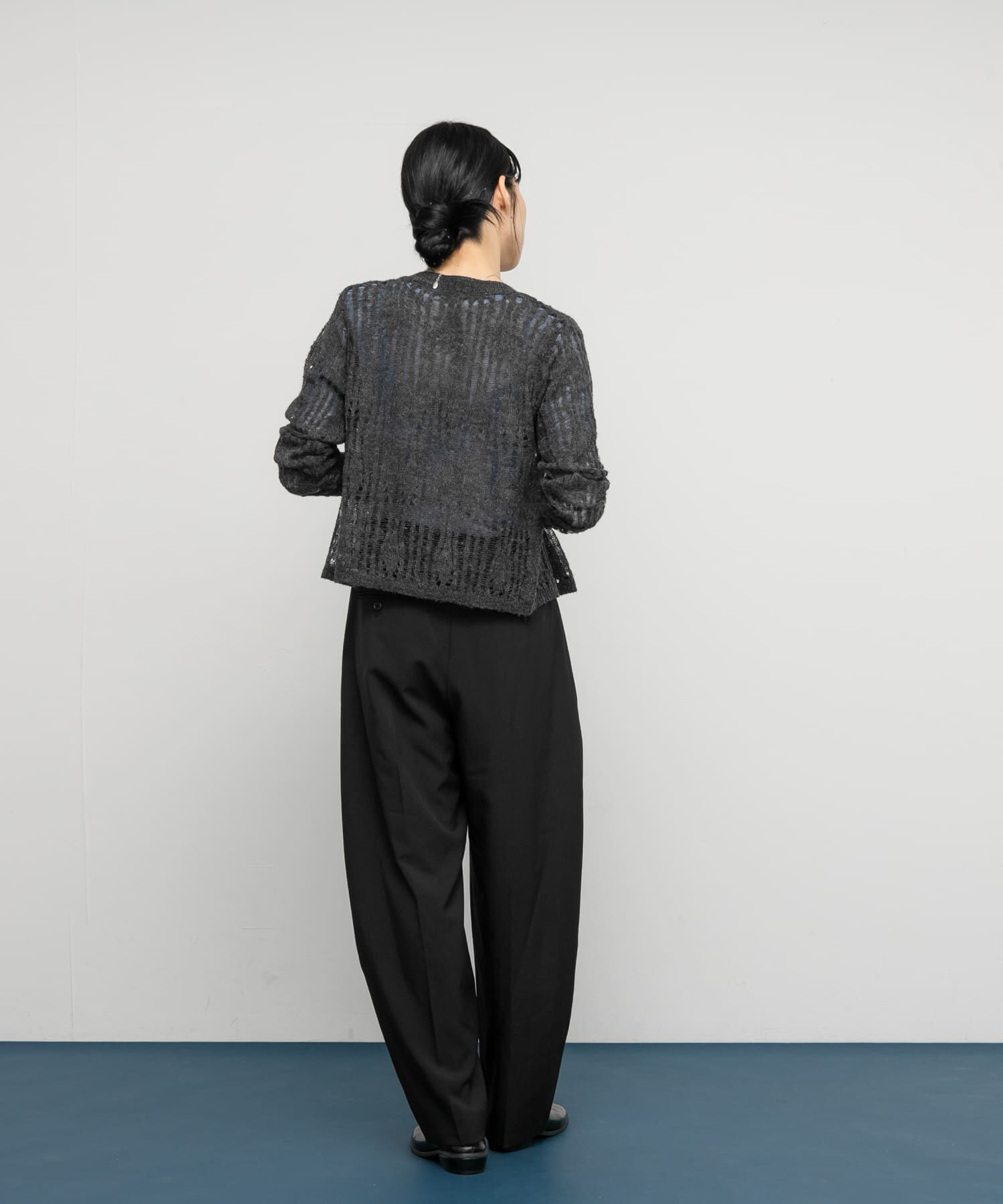  「ニットカーディガンSETシアートップス」|カーディガン|