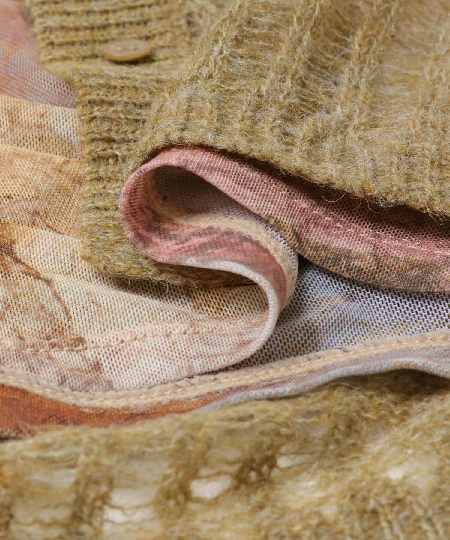  「ニットカーディガンSETシアートップス」|カーディガン|